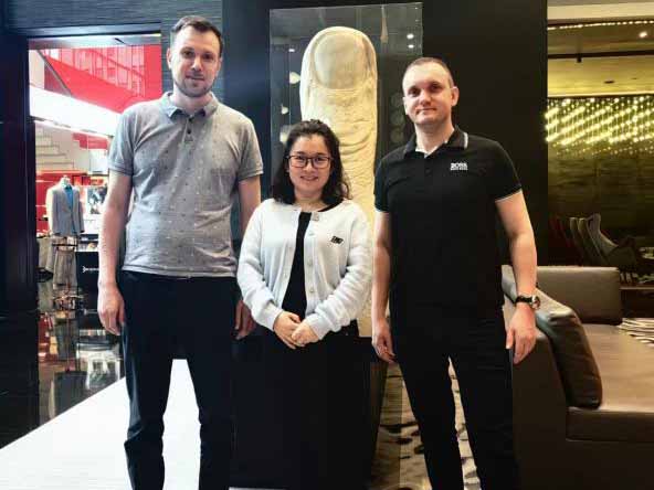 Milesen Successfully Met with European Customers To Discuss The Application of High Flow Rate Dutch Weave Mesh 