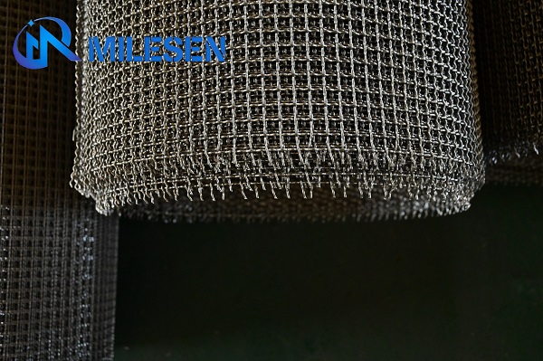 China Stainless Steel Crimped Woven Wire Mesh